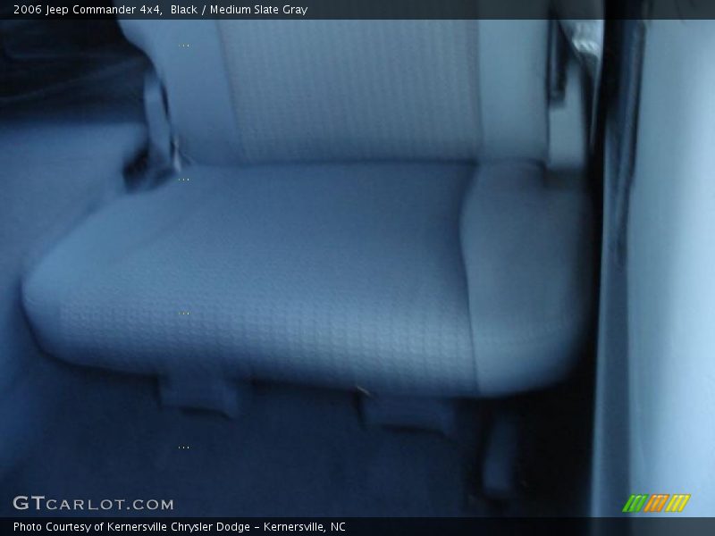 Black / Medium Slate Gray 2006 Jeep Commander 4x4
