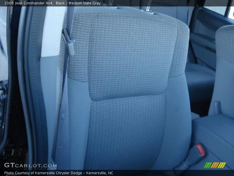 Black / Medium Slate Gray 2006 Jeep Commander 4x4