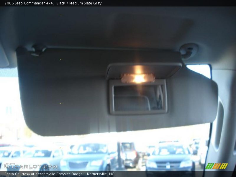 Black / Medium Slate Gray 2006 Jeep Commander 4x4