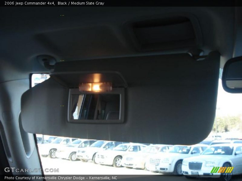 Black / Medium Slate Gray 2006 Jeep Commander 4x4