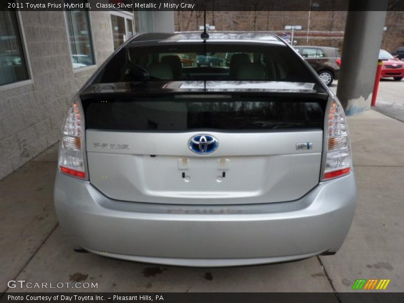 Classic Silver Metallic / Misty Gray 2011 Toyota Prius Hybrid III