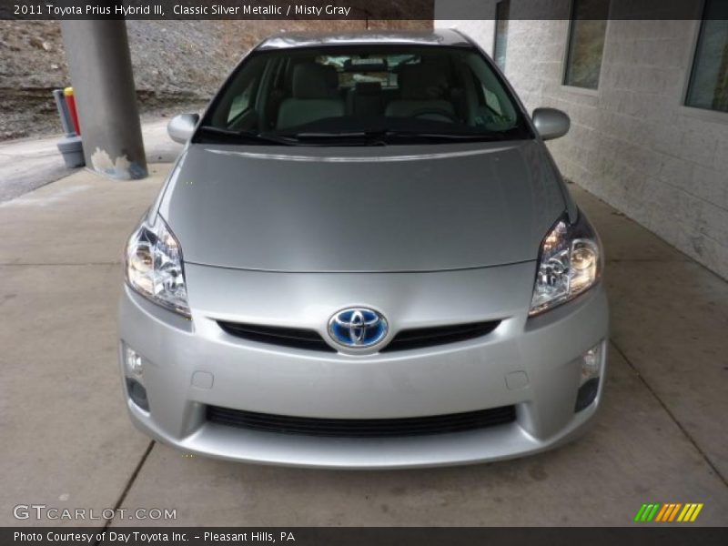 Classic Silver Metallic / Misty Gray 2011 Toyota Prius Hybrid III