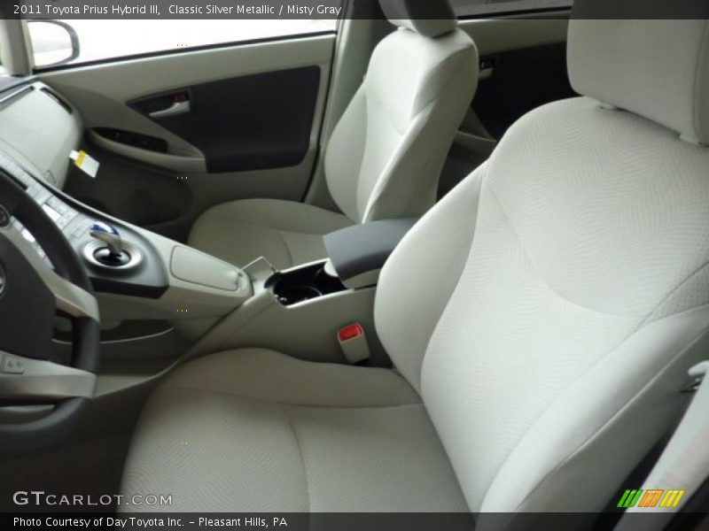 Classic Silver Metallic / Misty Gray 2011 Toyota Prius Hybrid III