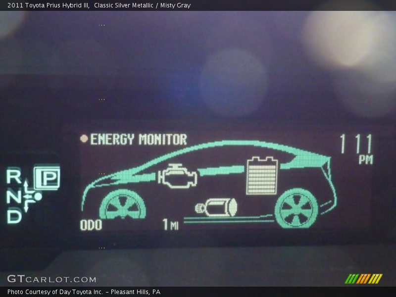 Classic Silver Metallic / Misty Gray 2011 Toyota Prius Hybrid III