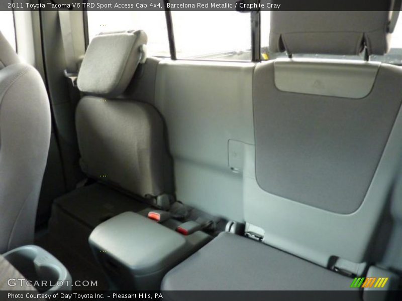 Barcelona Red Metallic / Graphite Gray 2011 Toyota Tacoma V6 TRD Sport Access Cab 4x4