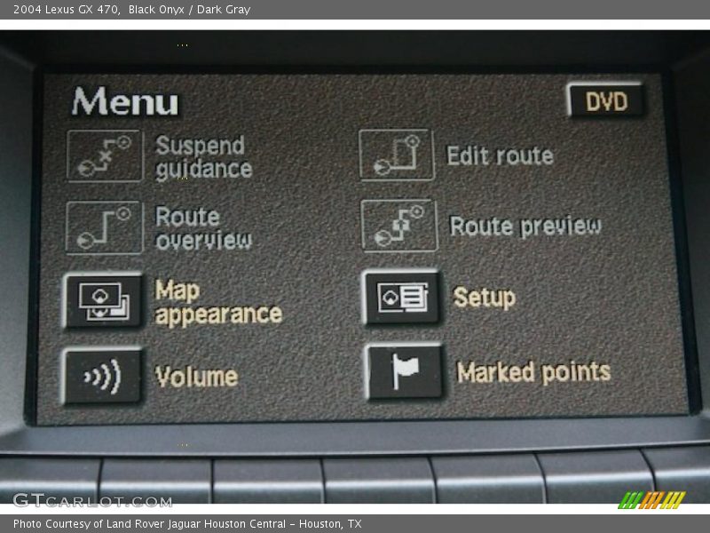 Black Onyx / Dark Gray 2004 Lexus GX 470