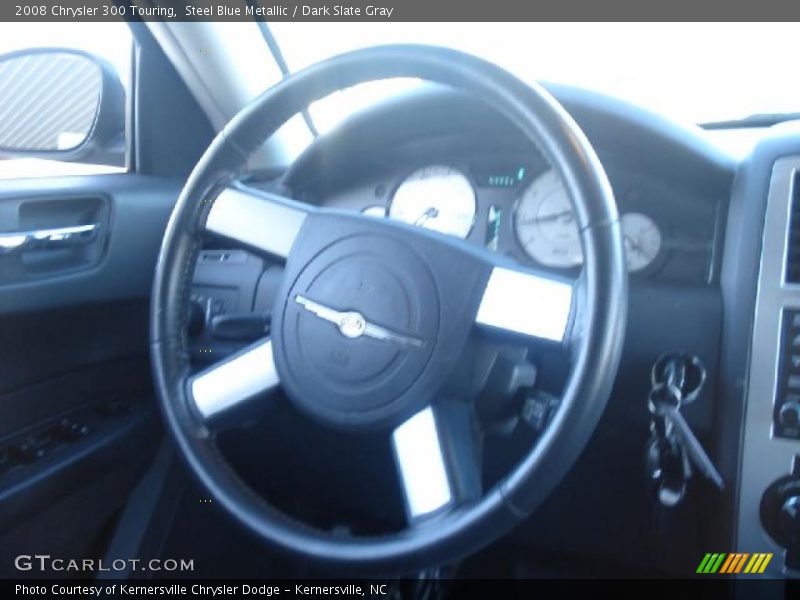Steel Blue Metallic / Dark Slate Gray 2008 Chrysler 300 Touring