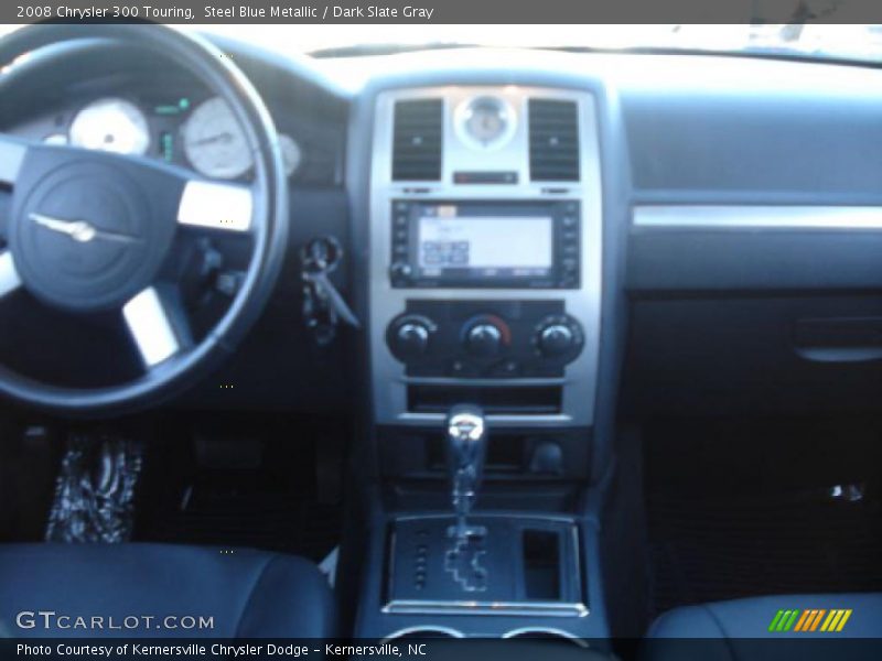 Steel Blue Metallic / Dark Slate Gray 2008 Chrysler 300 Touring