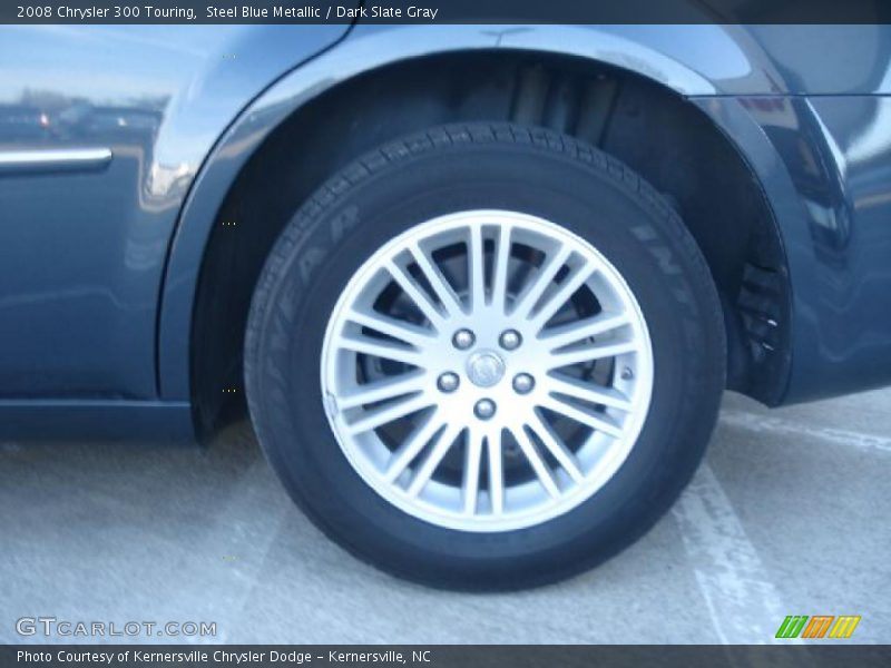 Steel Blue Metallic / Dark Slate Gray 2008 Chrysler 300 Touring