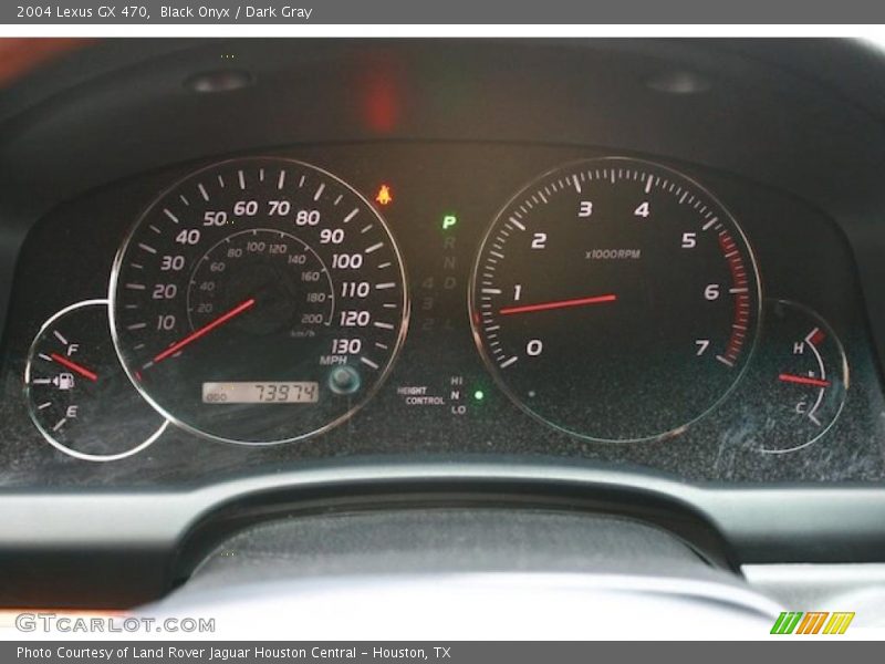 Black Onyx / Dark Gray 2004 Lexus GX 470