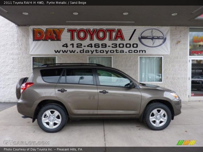 Pyrite Metallic / Sand Beige 2011 Toyota RAV4 I4 4WD