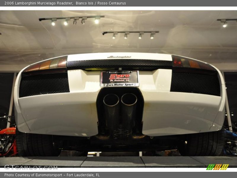 Bianco Isis / Rosso Centaurus 2006 Lamborghini Murcielago Roadster