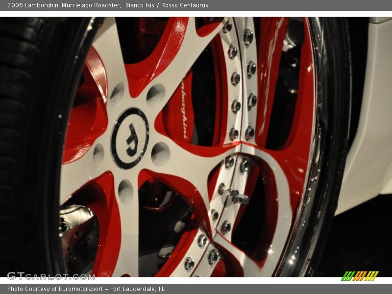 Custom Wheels of 2006 Murcielago Roadster