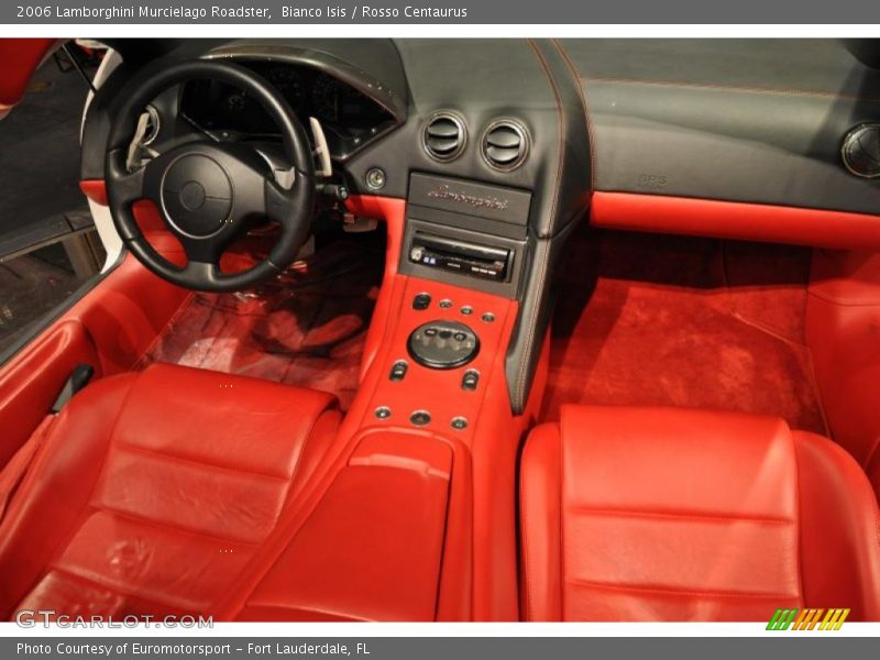 Dashboard of 2006 Murcielago Roadster