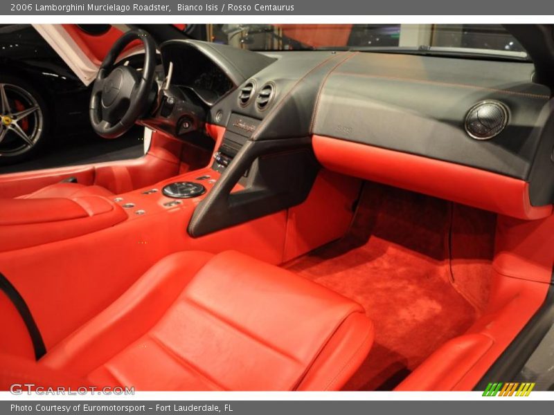  2006 Murcielago Roadster Rosso Centaurus Interior