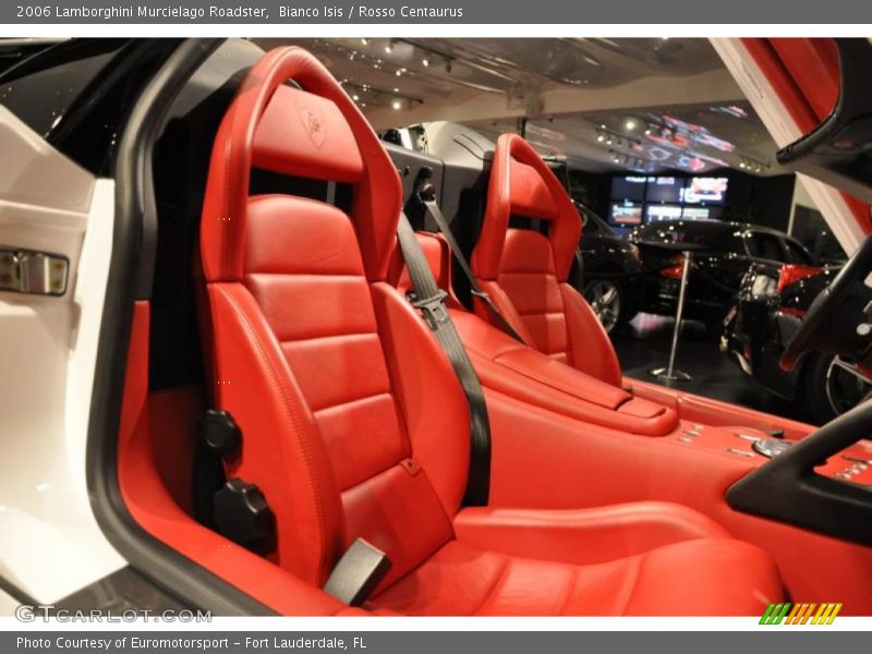  2006 Murcielago Roadster Rosso Centaurus Interior