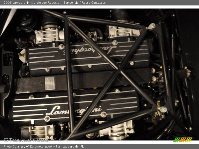  2006 Murcielago Roadster Engine - 6.2 Liter DOHC 48-Valve VVT V12
