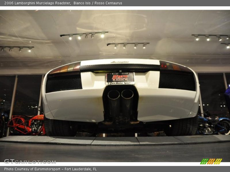 Bianco Isis / Rosso Centaurus 2006 Lamborghini Murcielago Roadster