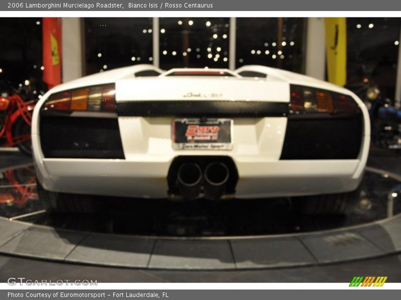 Bianco Isis / Rosso Centaurus 2006 Lamborghini Murcielago Roadster