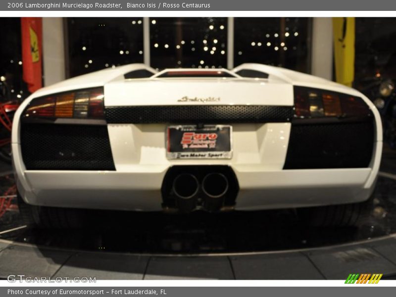Bianco Isis / Rosso Centaurus 2006 Lamborghini Murcielago Roadster