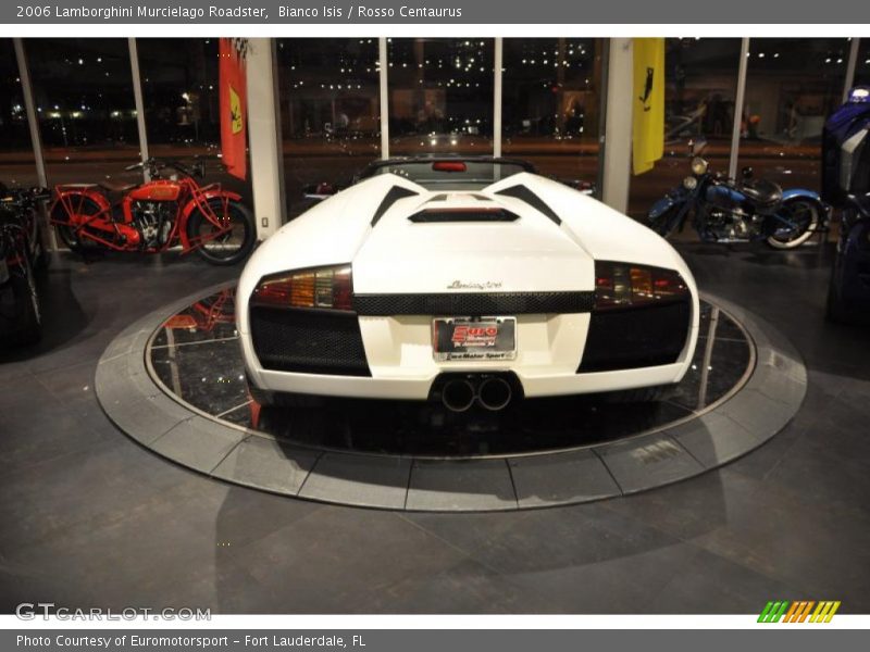 Bianco Isis / Rosso Centaurus 2006 Lamborghini Murcielago Roadster