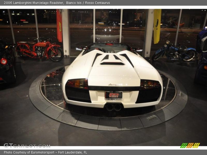 Bianco Isis / Rosso Centaurus 2006 Lamborghini Murcielago Roadster