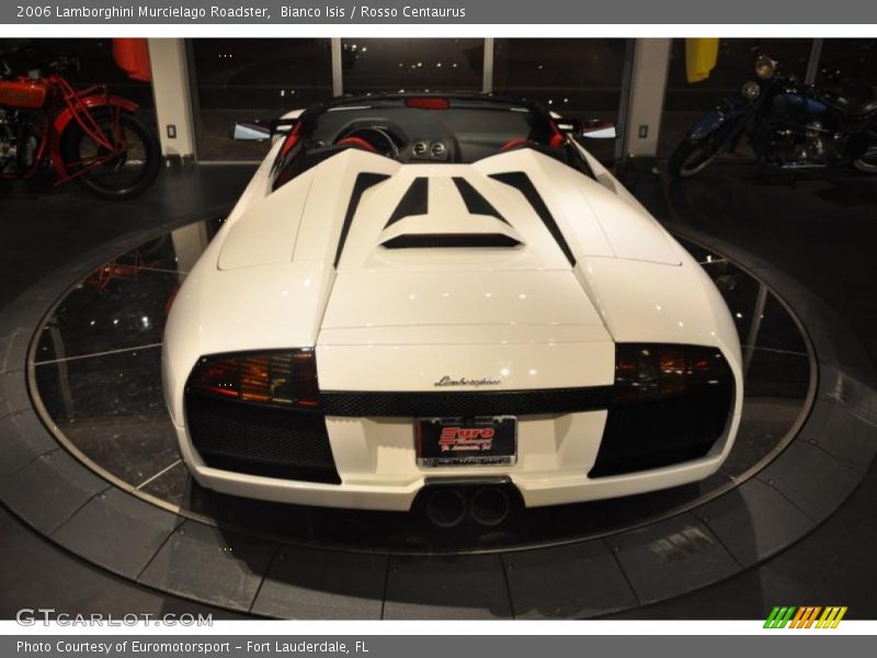 Bianco Isis / Rosso Centaurus 2006 Lamborghini Murcielago Roadster