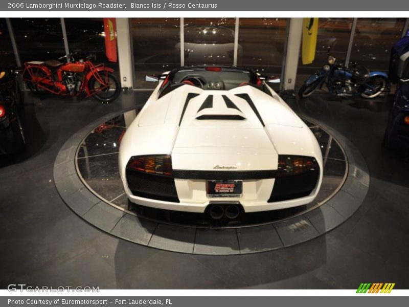 Bianco Isis / Rosso Centaurus 2006 Lamborghini Murcielago Roadster