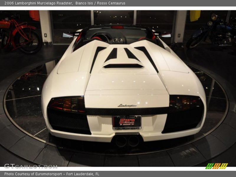 Bianco Isis / Rosso Centaurus 2006 Lamborghini Murcielago Roadster