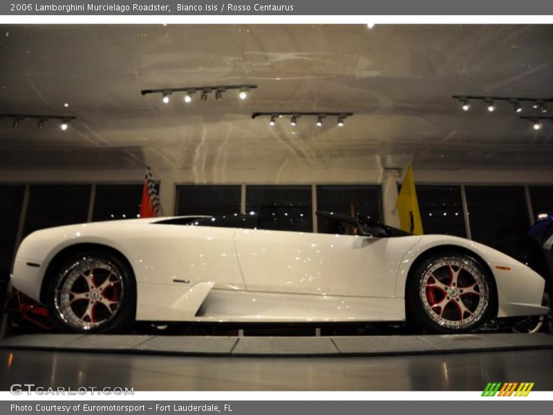 Bianco Isis / Rosso Centaurus 2006 Lamborghini Murcielago Roadster