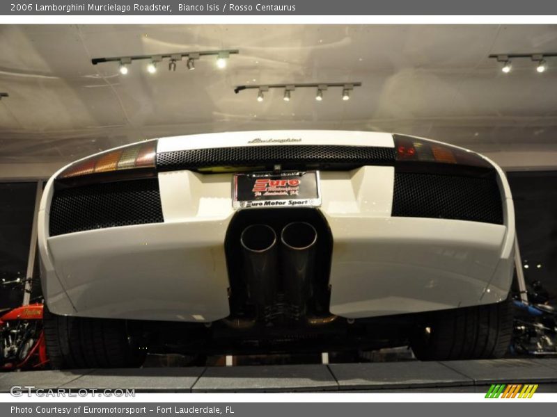 Bianco Isis / Rosso Centaurus 2006 Lamborghini Murcielago Roadster
