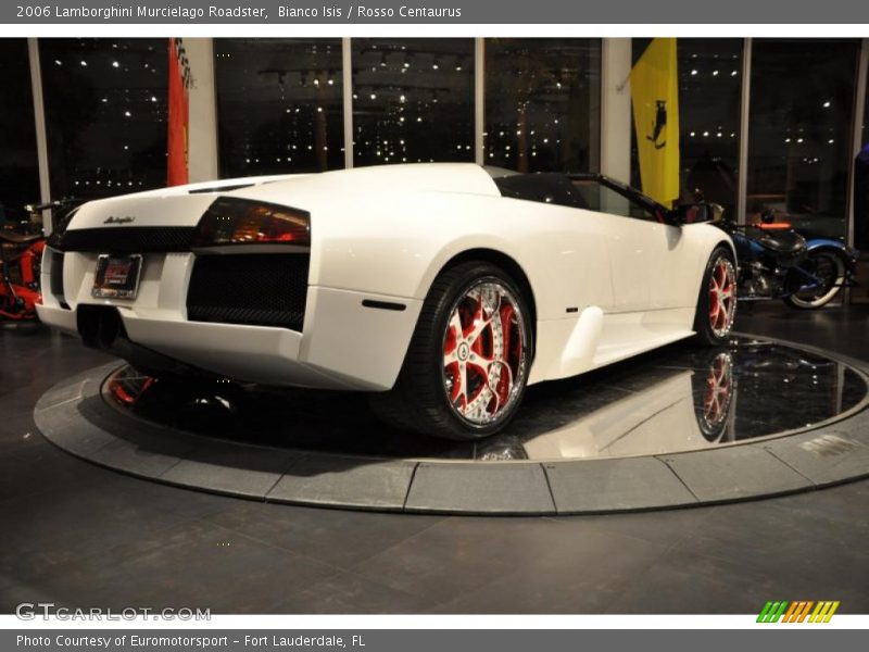 Bianco Isis / Rosso Centaurus 2006 Lamborghini Murcielago Roadster