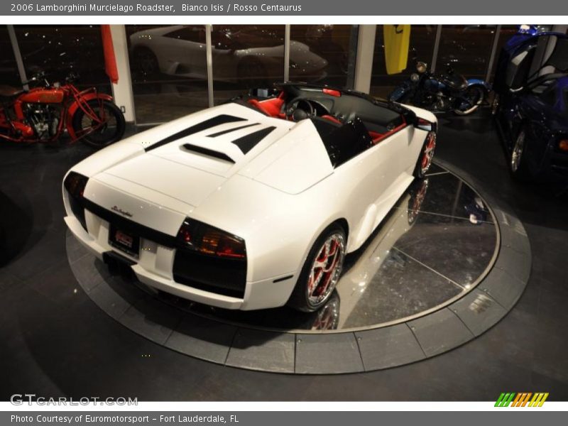Bianco Isis / Rosso Centaurus 2006 Lamborghini Murcielago Roadster