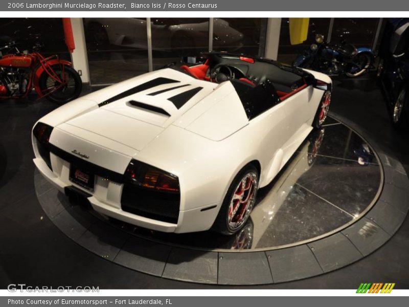 Bianco Isis / Rosso Centaurus 2006 Lamborghini Murcielago Roadster