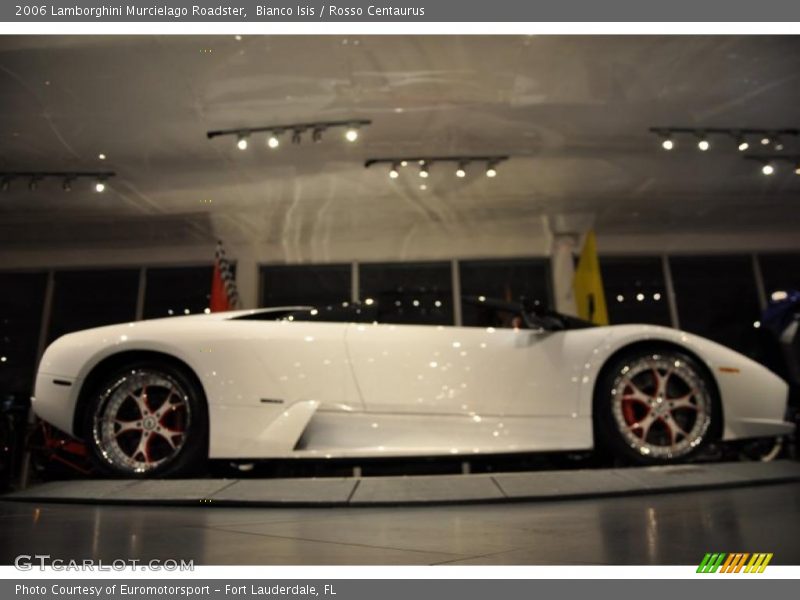 Bianco Isis / Rosso Centaurus 2006 Lamborghini Murcielago Roadster