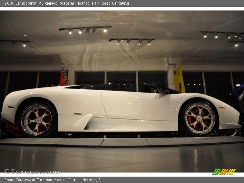 Bianco Isis / Rosso Centaurus 2006 Lamborghini Murcielago Roadster
