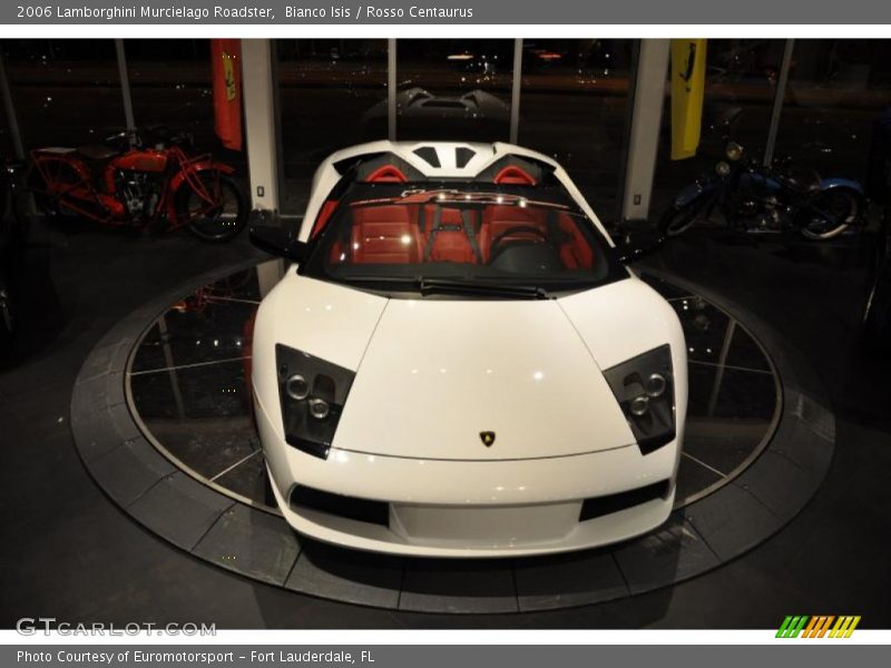 Bianco Isis / Rosso Centaurus 2006 Lamborghini Murcielago Roadster