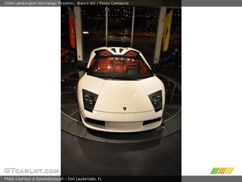 Bianco Isis / Rosso Centaurus 2006 Lamborghini Murcielago Roadster