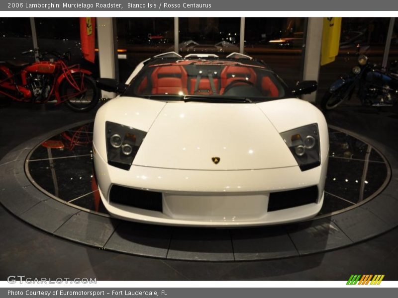 Bianco Isis / Rosso Centaurus 2006 Lamborghini Murcielago Roadster