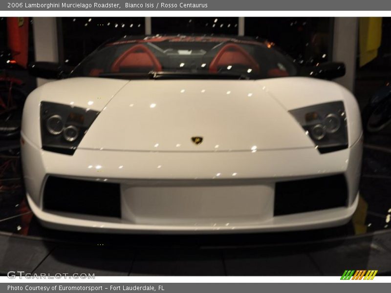 Bianco Isis / Rosso Centaurus 2006 Lamborghini Murcielago Roadster