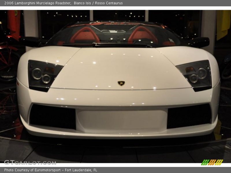 Bianco Isis / Rosso Centaurus 2006 Lamborghini Murcielago Roadster