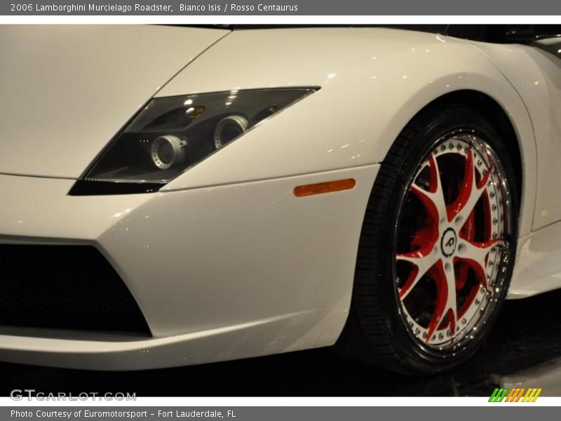 Bianco Isis / Rosso Centaurus 2006 Lamborghini Murcielago Roadster