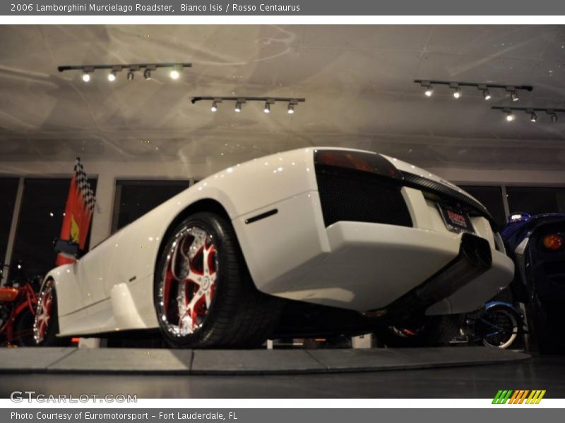Bianco Isis / Rosso Centaurus 2006 Lamborghini Murcielago Roadster