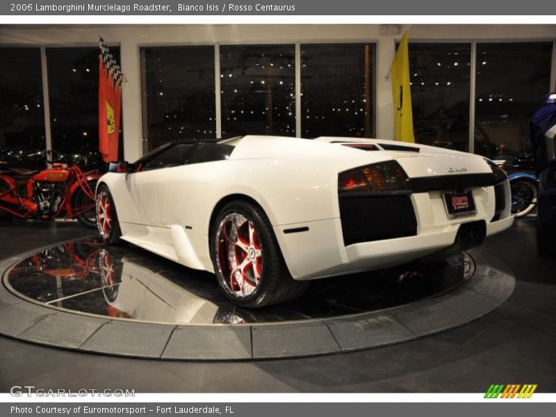 Bianco Isis / Rosso Centaurus 2006 Lamborghini Murcielago Roadster