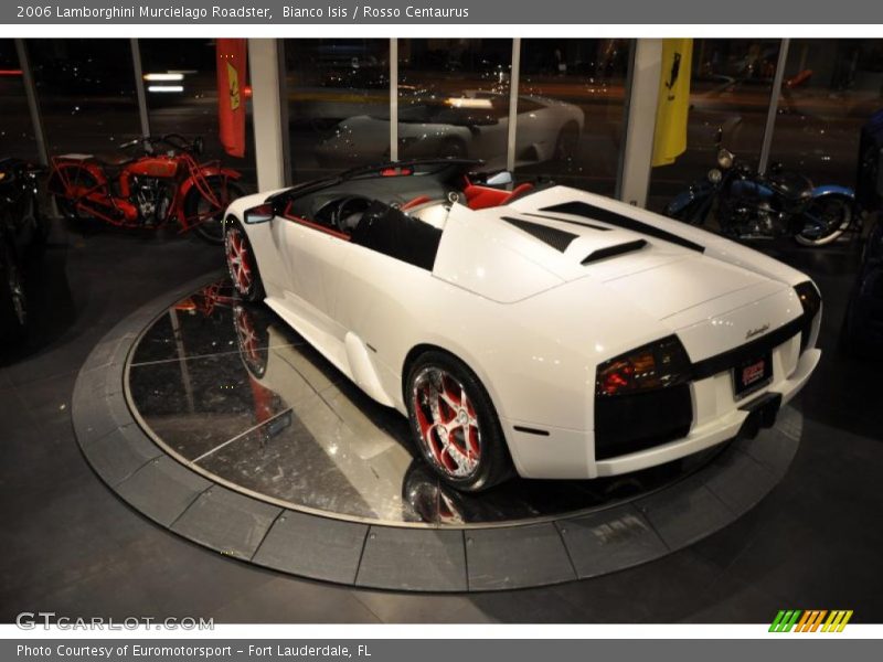 Bianco Isis / Rosso Centaurus 2006 Lamborghini Murcielago Roadster
