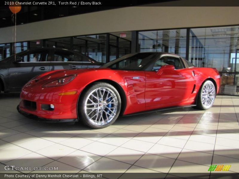 Front 3/4 View of 2010 Corvette ZR1
