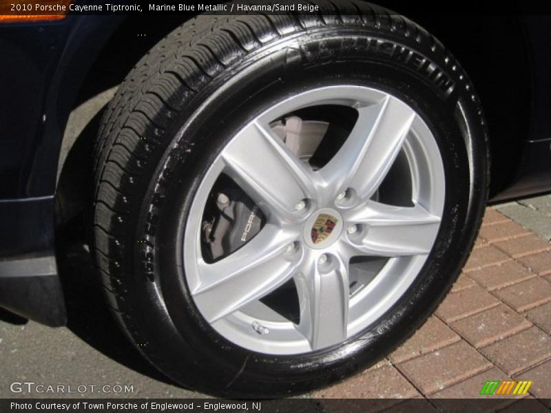 Marine Blue Metallic / Havanna/Sand Beige 2010 Porsche Cayenne Tiptronic