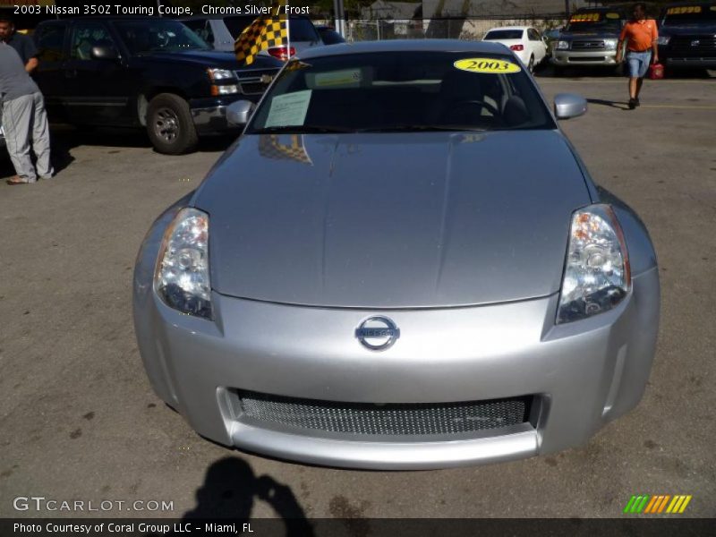 Chrome Silver / Frost 2003 Nissan 350Z Touring Coupe