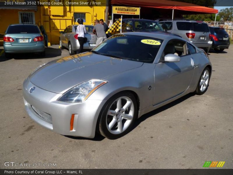 Chrome Silver / Frost 2003 Nissan 350Z Touring Coupe