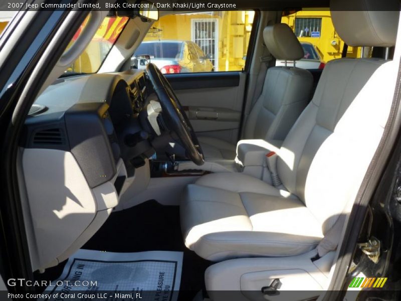  2007 Commander Limited Dark Khaki/Light Graystone Interior